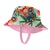 Baby Sun Bucket Hat Folk Floral: Dyno White 3M (0-3M) 