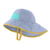 Baby Block-the-Sun Hat Ghost Blue 3M (0-3M) 
