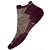 Run Zero Cushion Low Ankle Socks Mahogany M (38-41) 