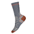 W Hike Targeted Cushion Crew Socks Medium Gray L (42-45) 