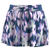W Active Lined Skirt Lavender Glitch Floral XS 