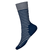 Everyday Pin Stripe Crew Socks Deep Navy M (38-41) 