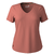 W Active Ultralite V-Neck Short Sl Burnt Sienna L 