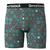 M Merino Print Boxer Brief Boxed Dusty Teal Geo Floral L 