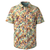 M Everyday Short Sleeve Button Down Multi Floral Party XXL 