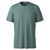 M Merino Hemp Blend Short Sleeve Poc Dusty Teal Heather M 