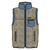 M Classic Retro-X Vest Dark Natural w/Shore Blue XS 