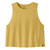 W's Cap Cool Trail Cropped Tank Surfboard Yellow XS 