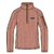 W Better Sweater 1/4 Zip Peach Sherbet XS 