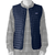 M LW Down Sweater Vest New Navy L 