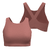 W's Maipo Low Impact Crosswrap Bra Pink Ground XS 