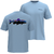 M's Fitz Roy Trout T-Shirt Blue Atmosphere S 