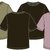 W Daily Easy Cut T-Shirt Ink Black XS 