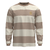 M's L/S MW Relax Rocks T-Shirt Heritage Stripe: Undyed Natural XS 
