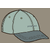 Fitz Roy Icon Trad Cap Text Logo: Thin Ice OS (One Size) 