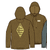 M LW Water People Sets Wildrise Hoody Bobcat Brown XS 