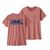W Cap Cool Daily Shirt - Boardshort Logo Pink Ground - Light Pink Ground X XS 