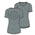 W Cap Cool Daily Shirt - Spoke Stencil Blue Sage - Light Blue Sage X-Dye XS 