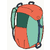 K Refugito Day Pack 12L Peach Sherbet OS (One Size) 