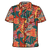 M Tidal Threads Camp Shirt Tropiclimb: Hot Ember S 