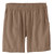 W's Garden Island Long Shorts - 6 in. Whole Weave: Fossil Brown XS 
