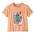 Baby Graphic T-Shirt Fishermeow: Chickweed Peach 6M (3-6M) 