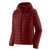 W Down Sweater Hoody Dark Ruby L 
