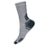 Hike Targeted Cushion Mid Crew Socks Light Gray L (42-45) 