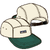 Graphic Maclure Hat P-6 Label: Birch White OS (One Size) 