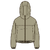 W Textured Fleece Hoody Weathered Stone XS 