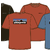 M P-6 Logo T-Shirt Coal Orange XS 