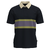 M's S/S Rugby Shirt Rugby Stripe: Ink Black S 