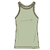 W Rib Knit Tank Lichen Green XS 
