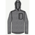 M Cap Cool Sun Hoody Forge Grey - Noble Grey X-Dye XS 