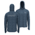 M's Cap Cool Sun Hoody - Casting Logo Freshwater Blue - Lgt FrshWtr Blue X XS 