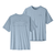 M's Cap Cool Daily Shirt - P-6 Cosmos Steam Blue - Dark Steam Blue X S 