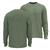 M L/S Cap Cool Daily Shirt - P-6 Cosmos Plant Green - Light Plant Green X XS 