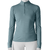 W Cap LW Zip Neck Blue Sage XS 