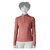 W's Cap LW Zip Neck Pink Ground XS 