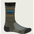 Merino Wool Blend Crew Socks Mountain Trout: Basin Green S 