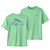 K's Cap SW T-Shirt Flying Fish: Bud Green XS (5-6 år) 