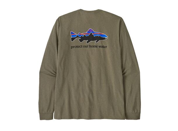 M L/S Home Water Trout Responsibili-Tee