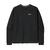 M L/S Home Water Trout Responsibili-Tee Black XS 