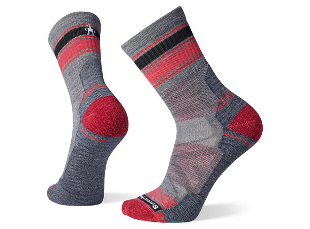 Hike Light Cushion Striped Mid Socks 