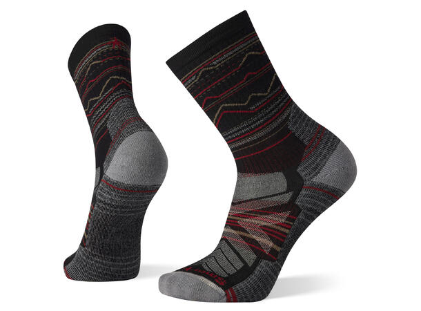 Hike LC Mountain Range Ptrn Crew Socks