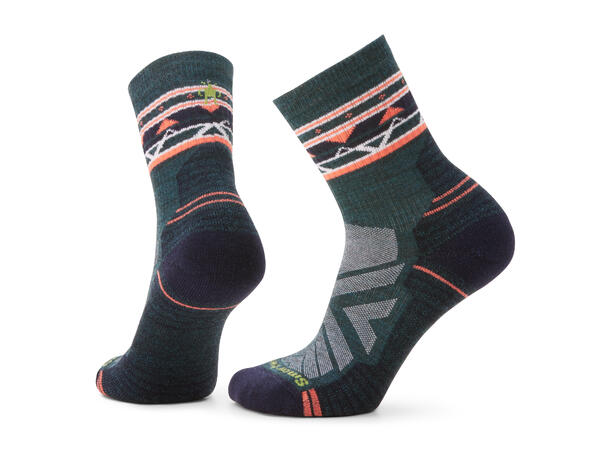 W Hike LC Zig Zag Valley Mid Crew Socks