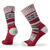 Everyday Snowed In Sweater Crew Socks Tibetan Red S (34-37) 