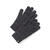 Boiled Wool Glove Charcoal SM 
