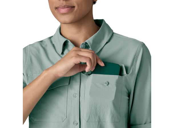 W L/S Self Guided Sun Shirt 