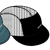 Duckbill Cap Black w/Black OS (One Size) 